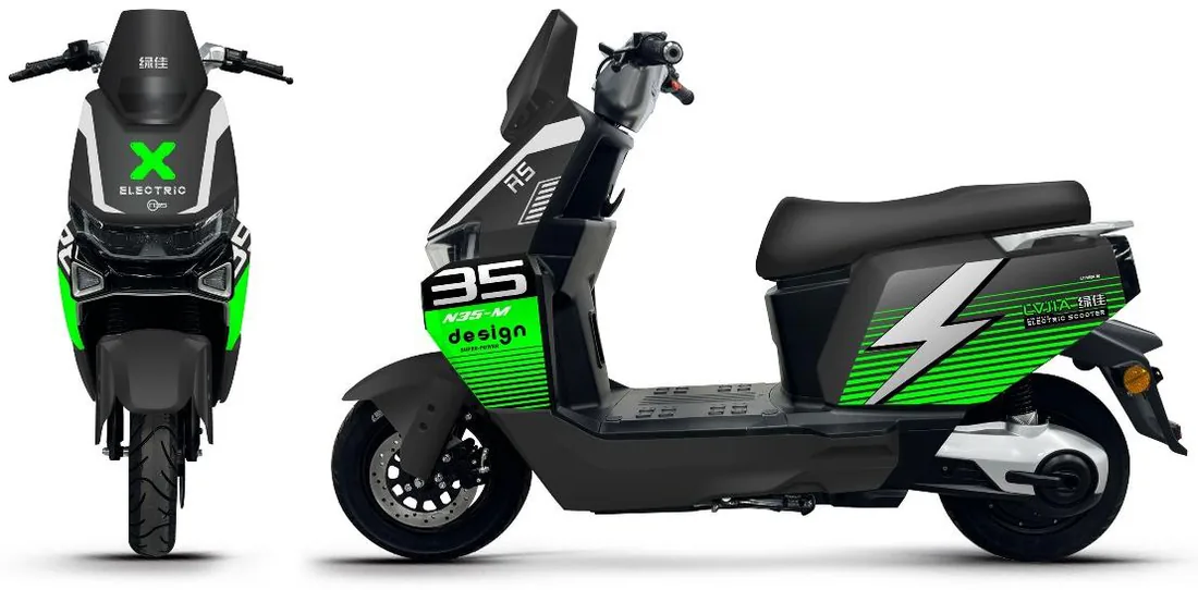 N35 M city scooters — model LJ1500DT-3G